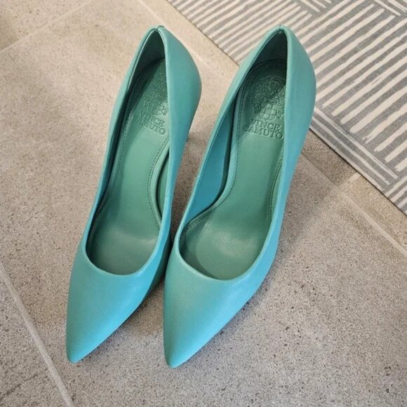 Vince Camuto Savilla 3" Stiletto Heels Size 9 Seafoam Green - Picture 1 of 4